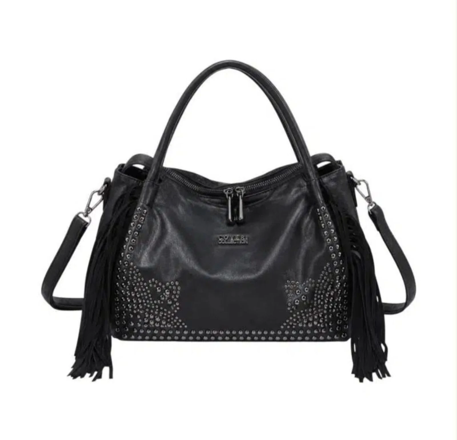 Bolsa tote bag Vintage Dressing Y2K preta – photo 2
